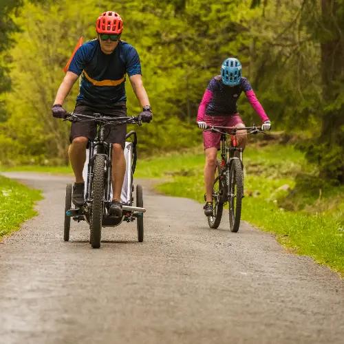 Cycle route for children | Elbe mine