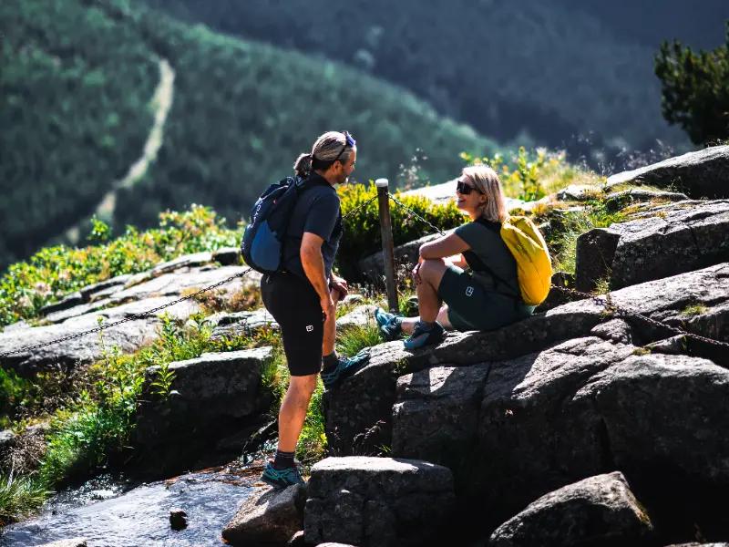 Hřebenová túra | Špindlerova Mlýna - Lanovka Medvědín - Pramen Labe