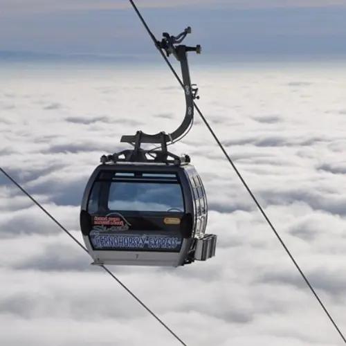 Cable car to Černá hora