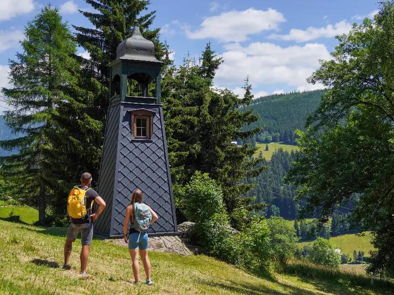 Bell tower in the Elbe Valley