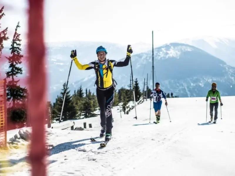Ski mountaineering race UP and DOWN!