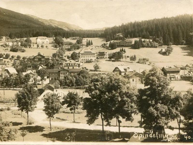 Spindleruv Mlyn "The old home of Spindelmuhle"